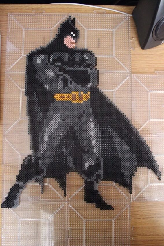 bügelperlen vorlage batman-titelbild
