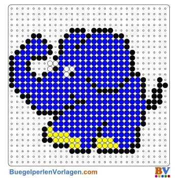 bügelperlen vorlage elefant-titelbild