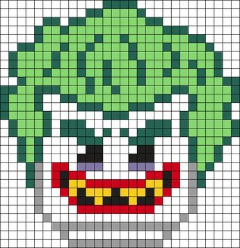 bügelperlen vorlage joker-titelbild
