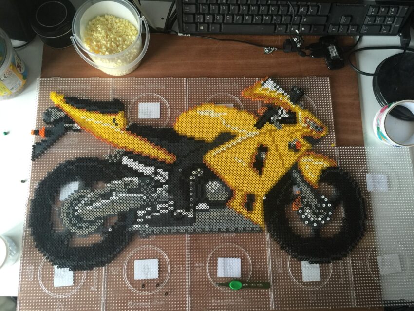 bügelperlen vorlage motorrad-titelbild