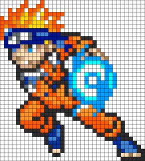 bügelperlen vorlage naruto-titelbild