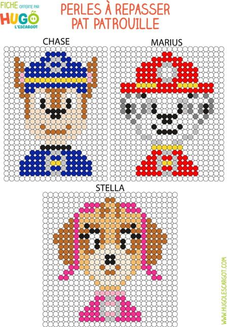 bügelperlen vorlage paw patrol-titelbild