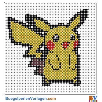 bügelperlen vorlage pikachu-titelbild